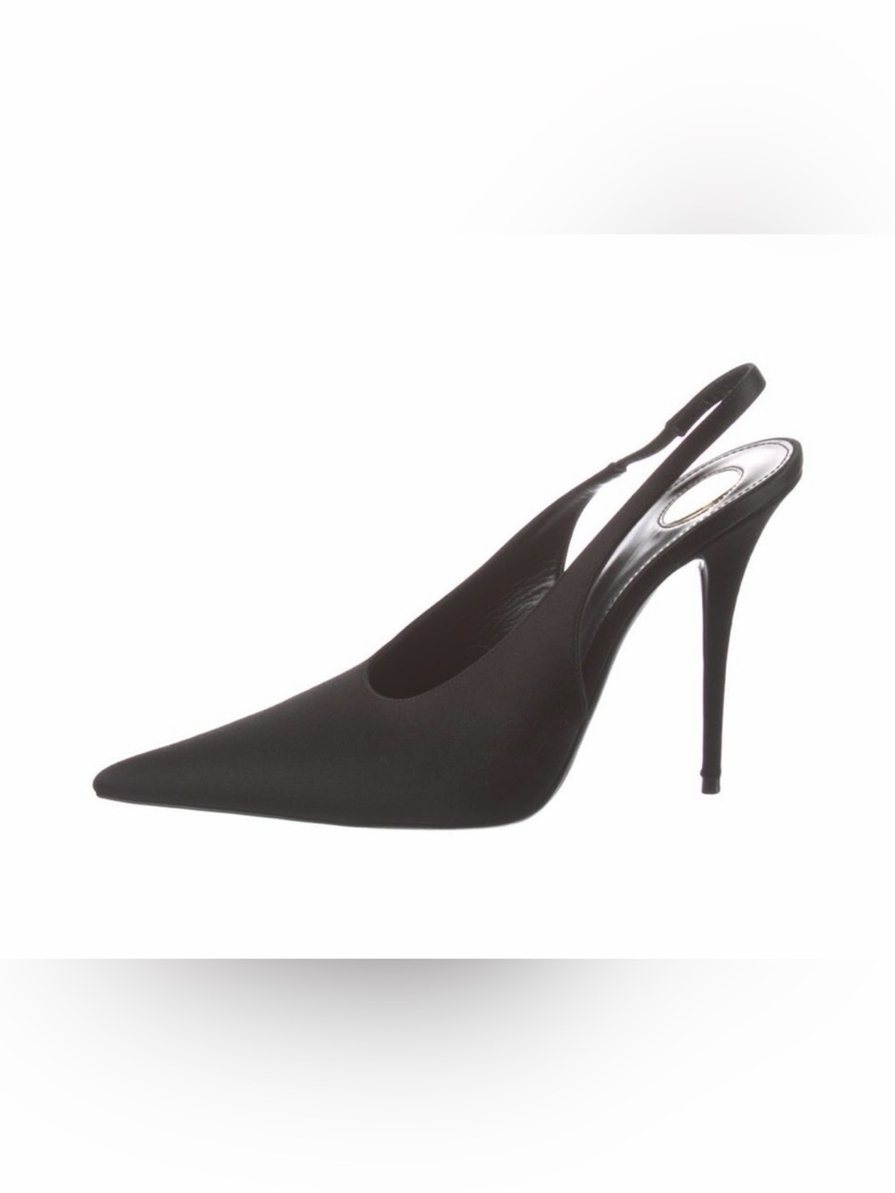 Saint Laurent
110mm L'entracte slingback pointed-toe pumps